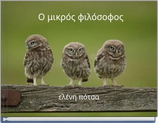 Ο μικρός φιλόσοφος