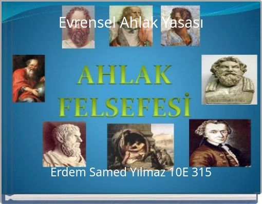 Evrensel Ahlak Yasası