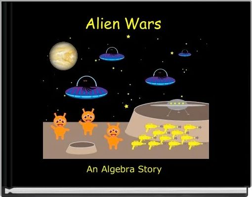 Front cover of 'Alien Wars ' 