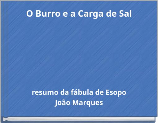 O Burro e a Carga de Sal