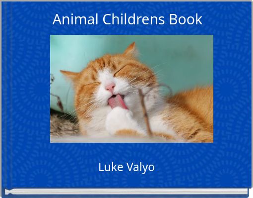 Animal Childrens Book