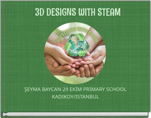 Book Cover for: 3D DESIGNS WITH STEAM