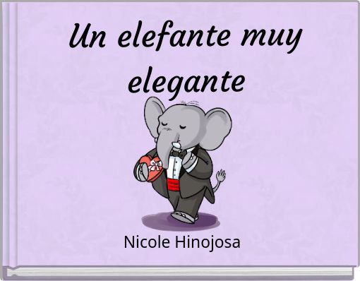 Un elefante muy elegante