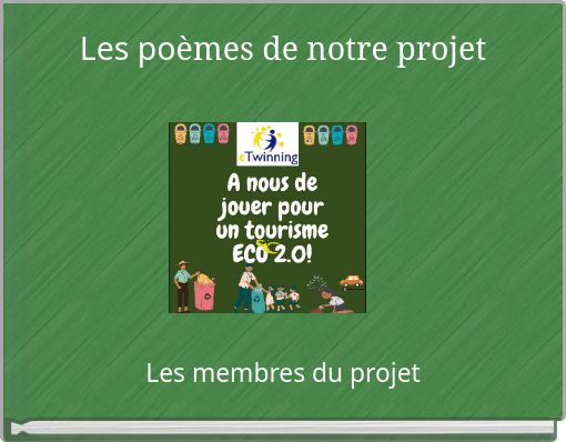 Les poèmes de notre projet