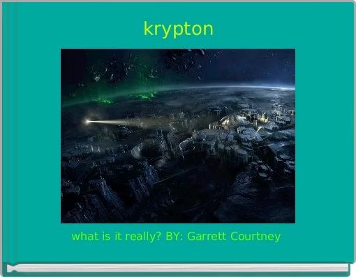 Book Cover for: krypton