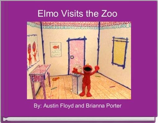 Front cover of 'Elmo Visits the Zoo ' 