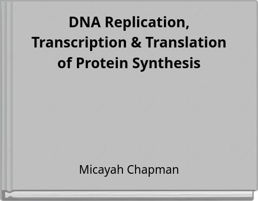 DNA Replication, Transcription & Translation of Protein Synthesis