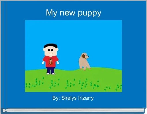 Front cover of 'My new puppy' 