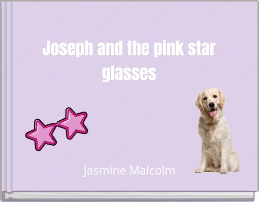 Joseph and the pink star glasses