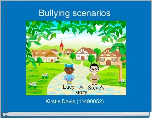Front cover of 'Bullying scenarios ' 