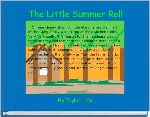 Front cover of ' The Little Summer Roll' 