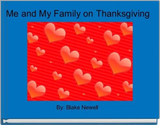 Front cover of 'Me and My Family on Thanksgiving ' 
