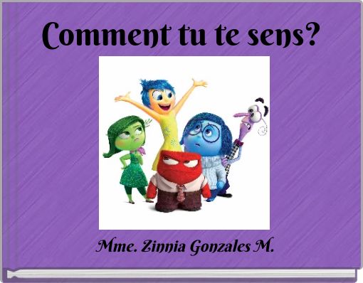 Front cover of 'Comment tu te sens?' 