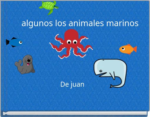 algunos los animales marinos