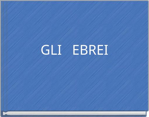 GLI EBREI