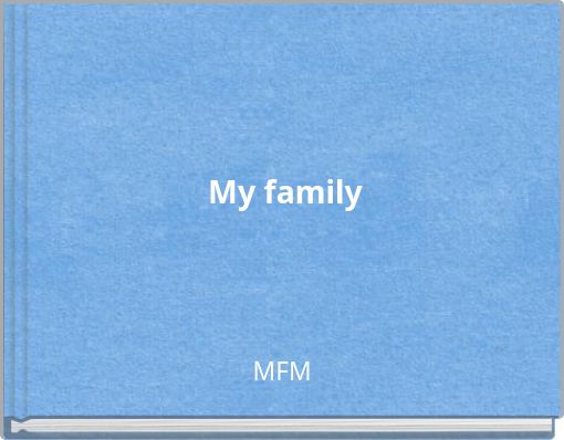 Front cover of 'My family' 