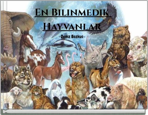 En Bilinmedik Hayvanlar -Deniz Bozkus-