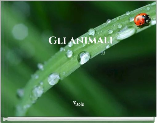 Gli animali