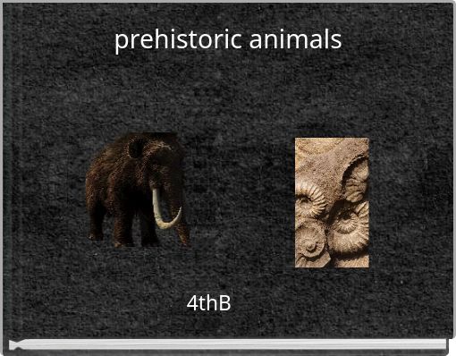 prehistoric animals