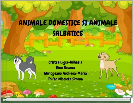 ANIMALE DOMESTICE SI ANIMALE SALBATICE