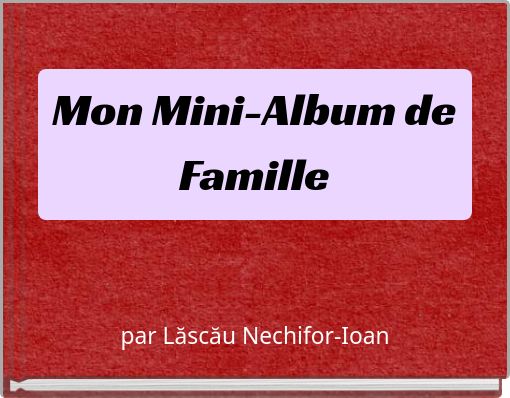 Mon Mini-Album de Famille