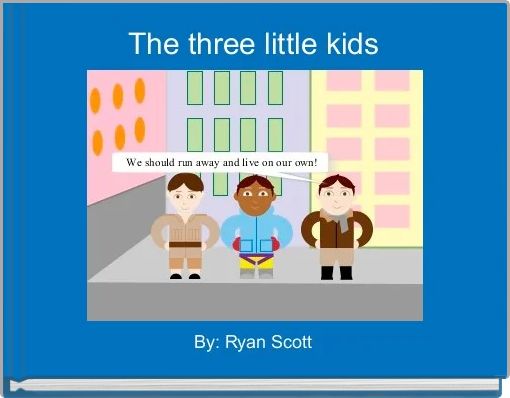 Front cover of 'The three little kids' 