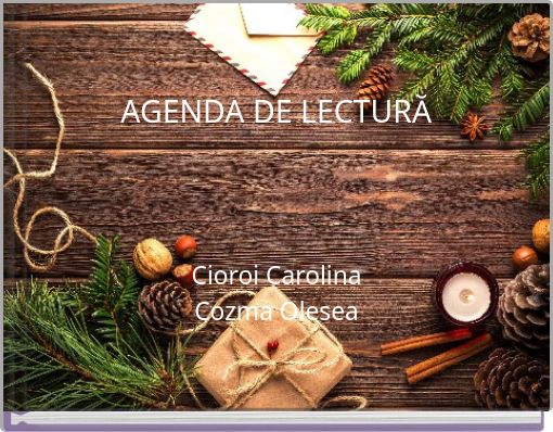 AGENDA DE LECTURĂ