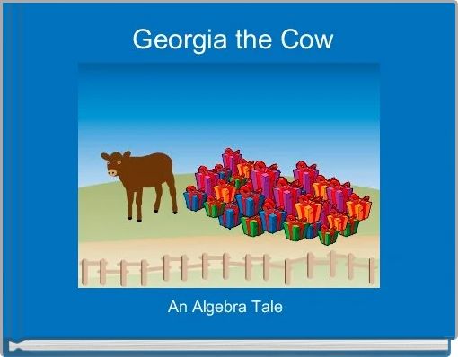 Front cover of ' Georgia the Cow' 