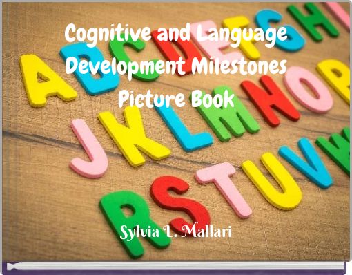 Cognitive and Language Development Milestones Picture Book