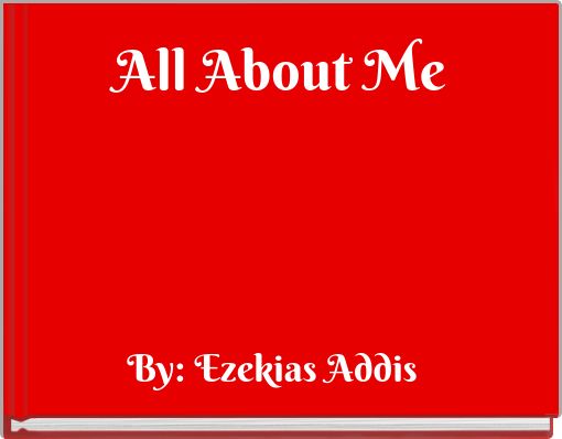 Book Cover for: All About Me