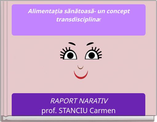 Alimentația sănătoasă- un concept transdisciplinar