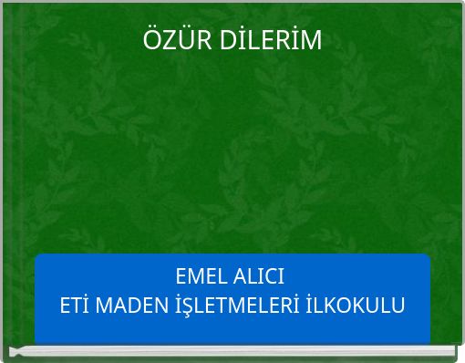 ÖZÜR DİLERİM