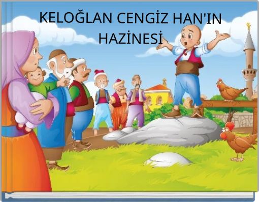 Front cover of 'KELOĞLAN CENGİZ HAN'IN HAZİNESİ' 