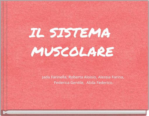 Front cover of 'IL SISTEMA MUSCOLARE' 