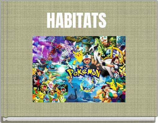 Front cover of 'HABITATS' 