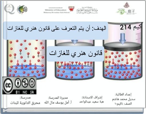 قانون هنري للغازات