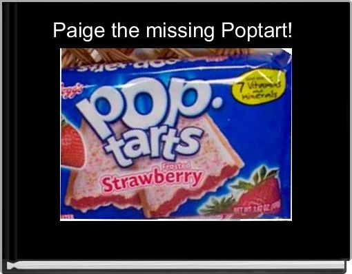 Front cover of 'Paige the missing Poptart! ' 