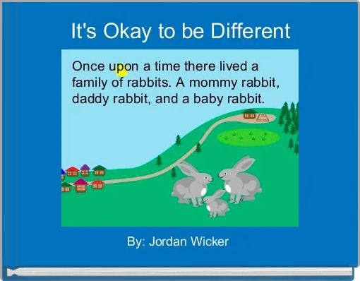 Front cover of 'It's Okay to be Different' 