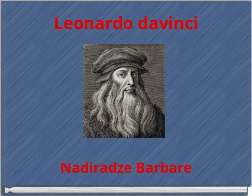 Book Cover for: Leonardo davinci