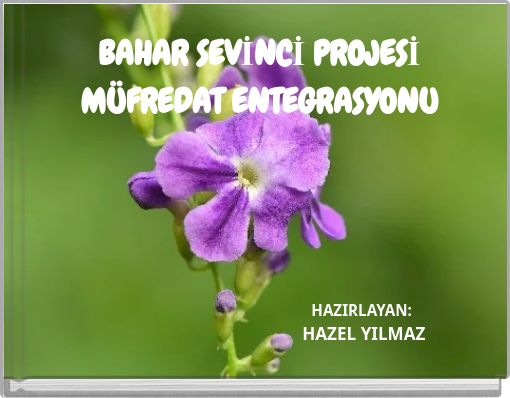 BAHAR SEVİNCİ PROJESİ MÜFREDAT ENTEGRASYONU