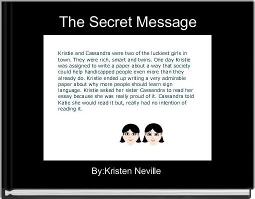 Front cover of 'The Secret Message' 