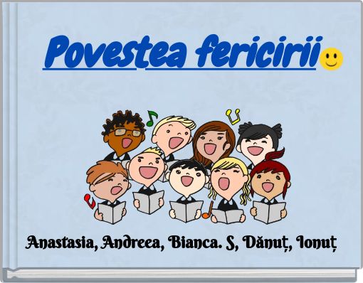 Front cover of 'Povestea fericirii' 