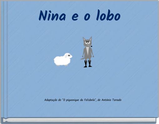 Front cover of 'Nina e o lobo' 