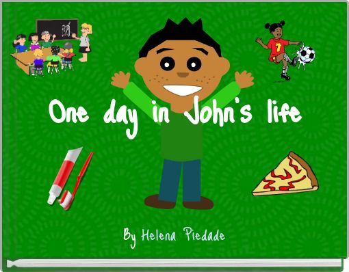 Book Cover for: One day in John's life