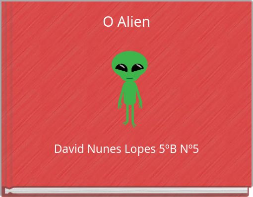 Front cover of 'O Alien' 