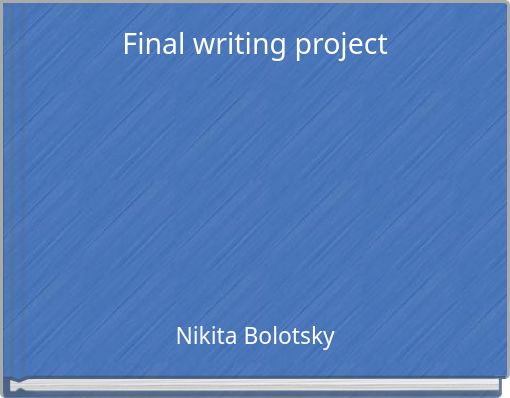 Final writing project