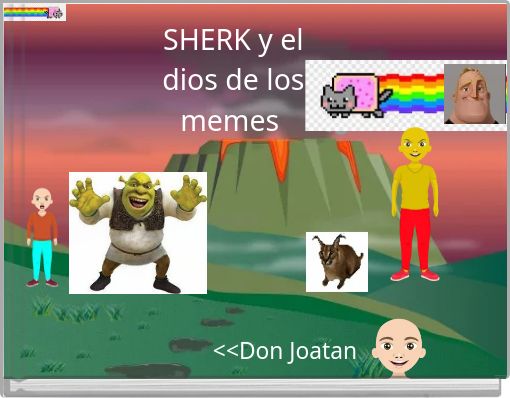 Front cover of 'SHERK y el dios de los memes' 