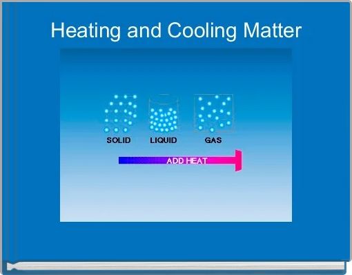 Front cover of 'Heating and Cooling Matter' 