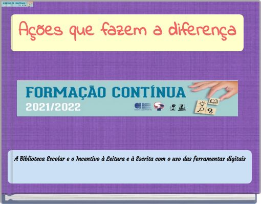 Ações que fazem a diferença