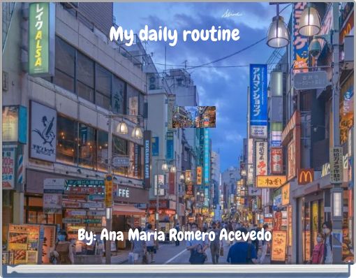 Book Cover for: My daily routine
